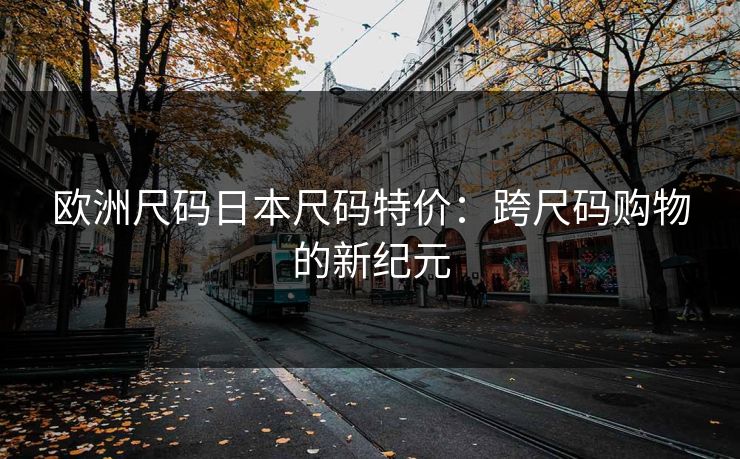 欧洲尺码日本尺码特价：跨尺码购物的新纪元